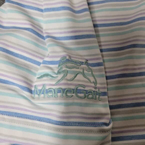 Peter Millar Summer Comfort Men's Golf Polo Shirt Multicorlor Striped - Picture 6 of 11